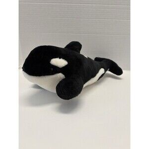 Vintage Shamu the Killer Whale SeaWorld Plush Stuffed Animal Marine  14 In 1988